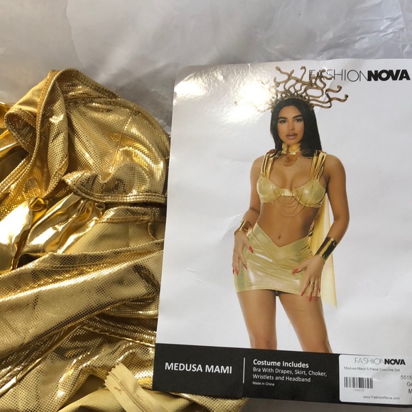MEDUSA COSTUME FASHION NOVA